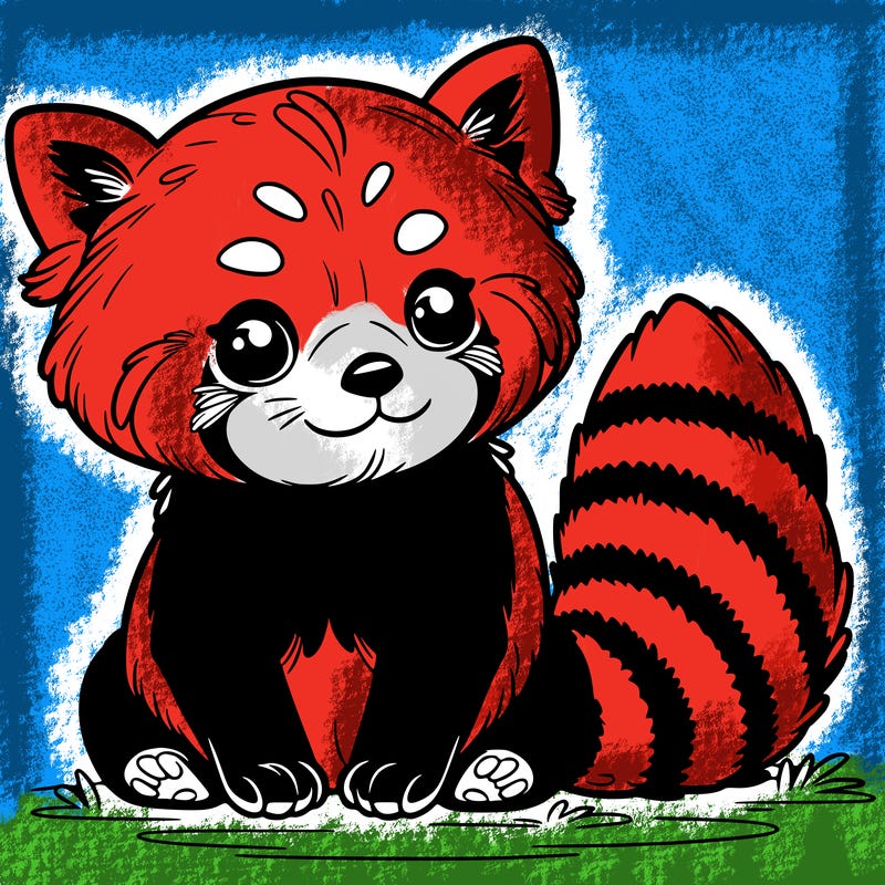 red panda
