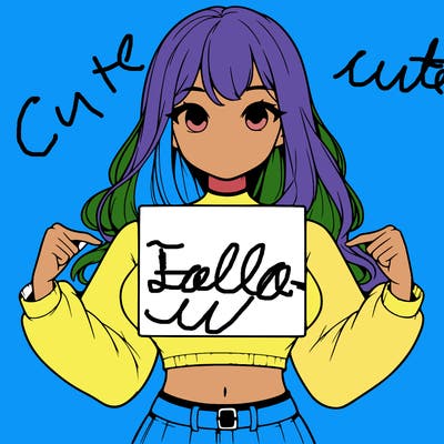 girl holding a blank sign in a long sleeve crop top