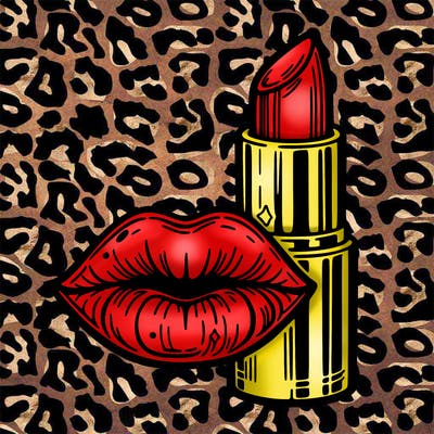 lips and lipstick