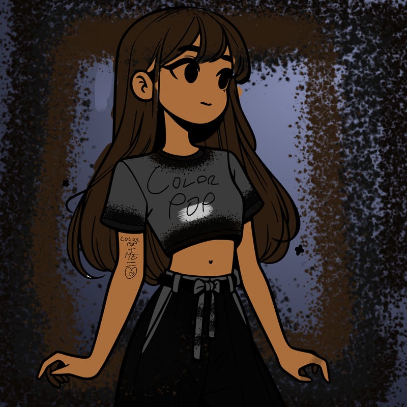 girl in a cute crop top