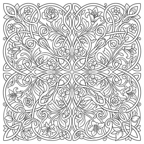 Celtic Flower Knots