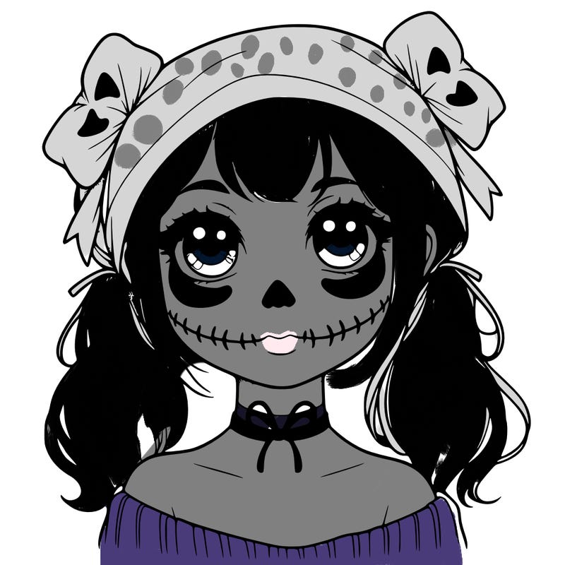 realistic girl halloween