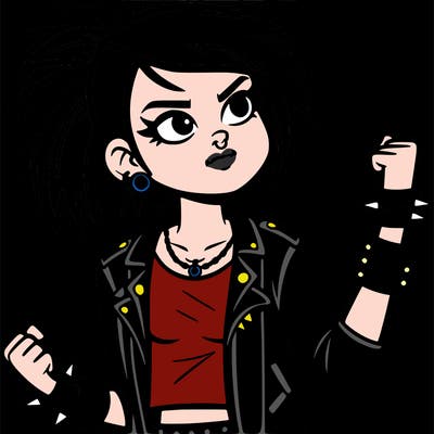punk girl