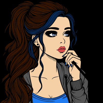 realistic teenage pretty