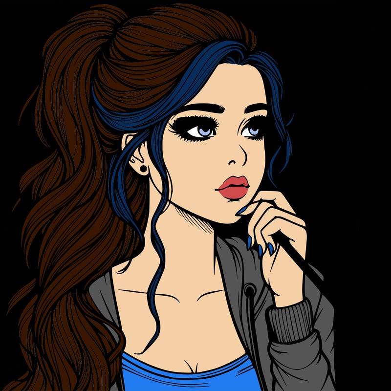 realistic teenage pretty