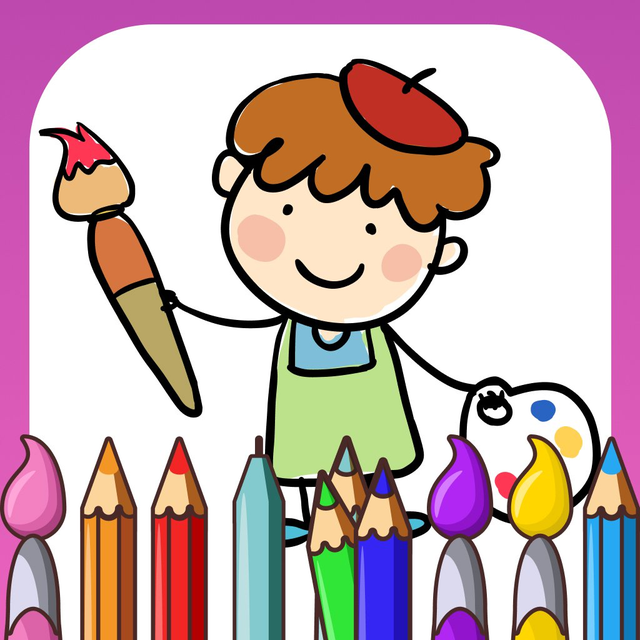 Drawing & Learning for Kids | Digital Coloring Book for Toddlers