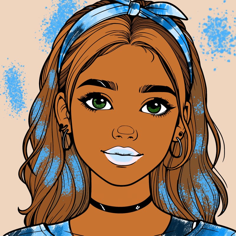realistic teenage girl