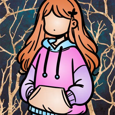 girl in sweatshirt
