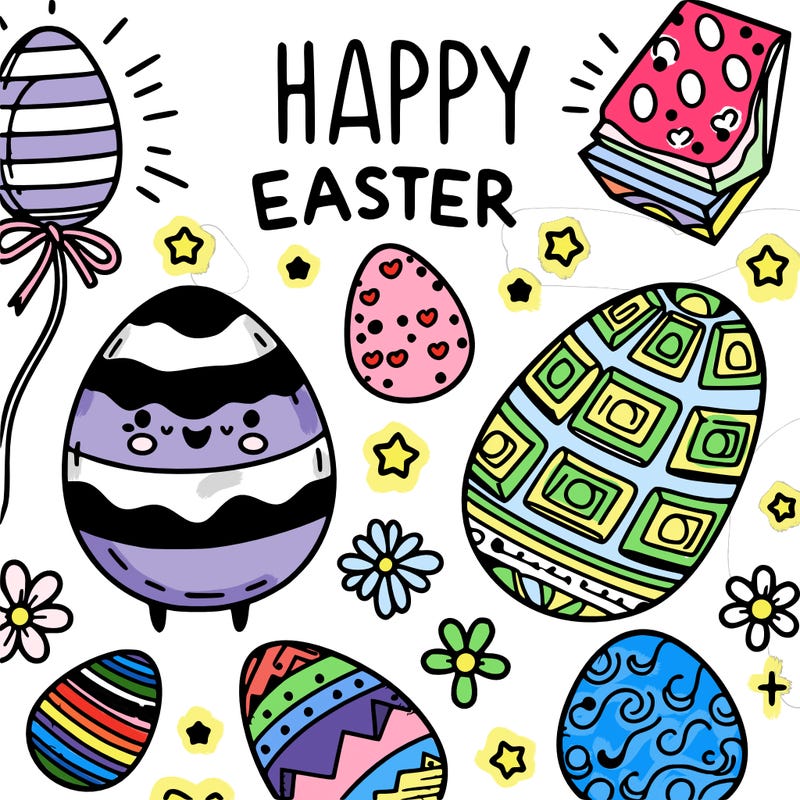 easter egg happy easter sigh chocolate