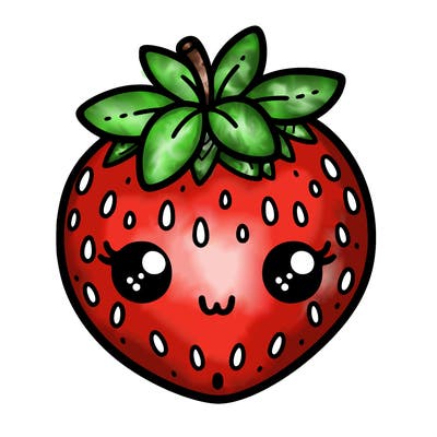 cute strawberry