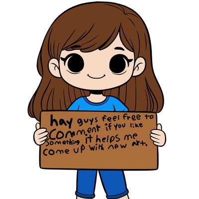 girl holding lank sigh