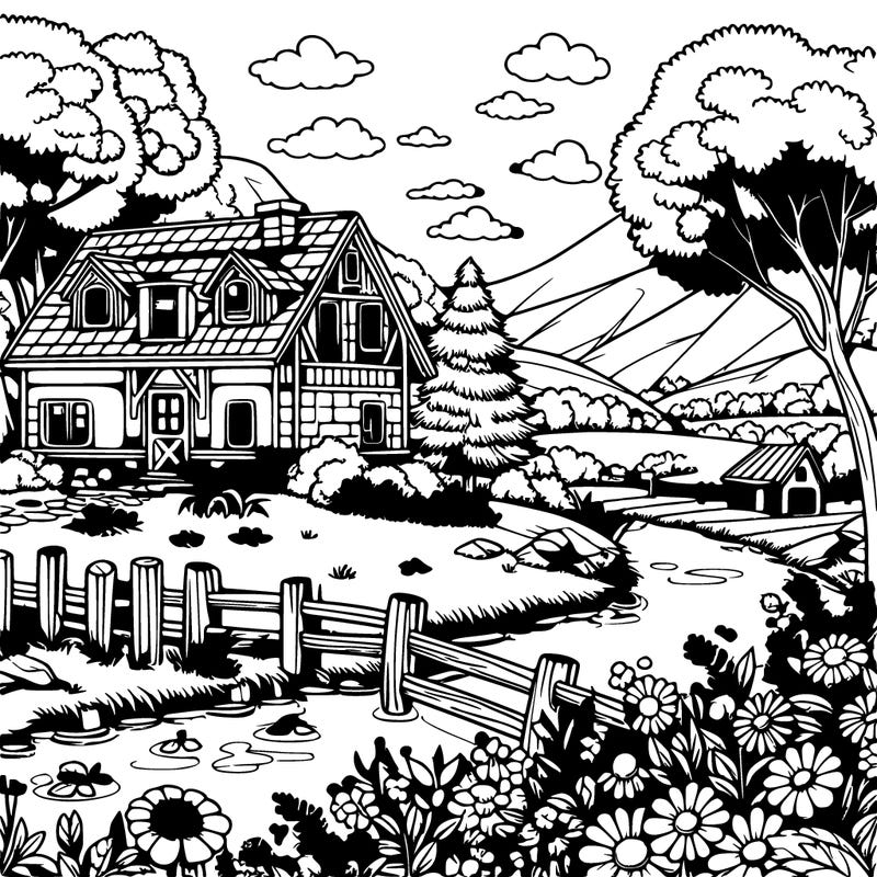 beautiful real landscape