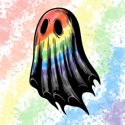 realistic creepy ghost