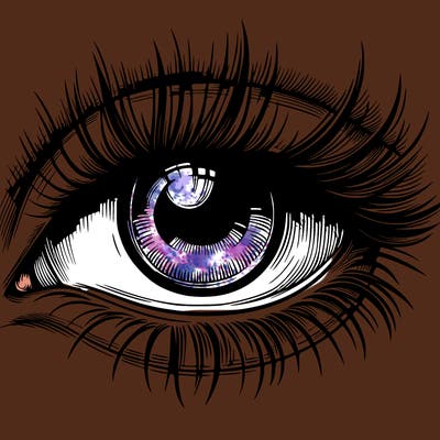 realistic eye