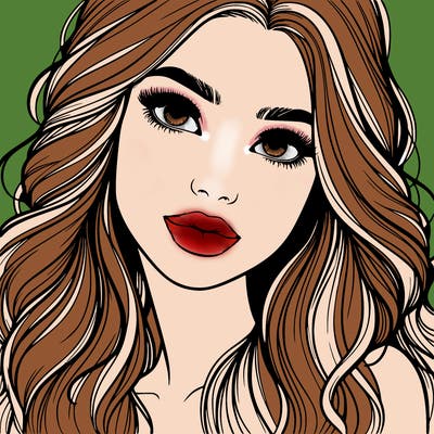 beautiful realistic girl