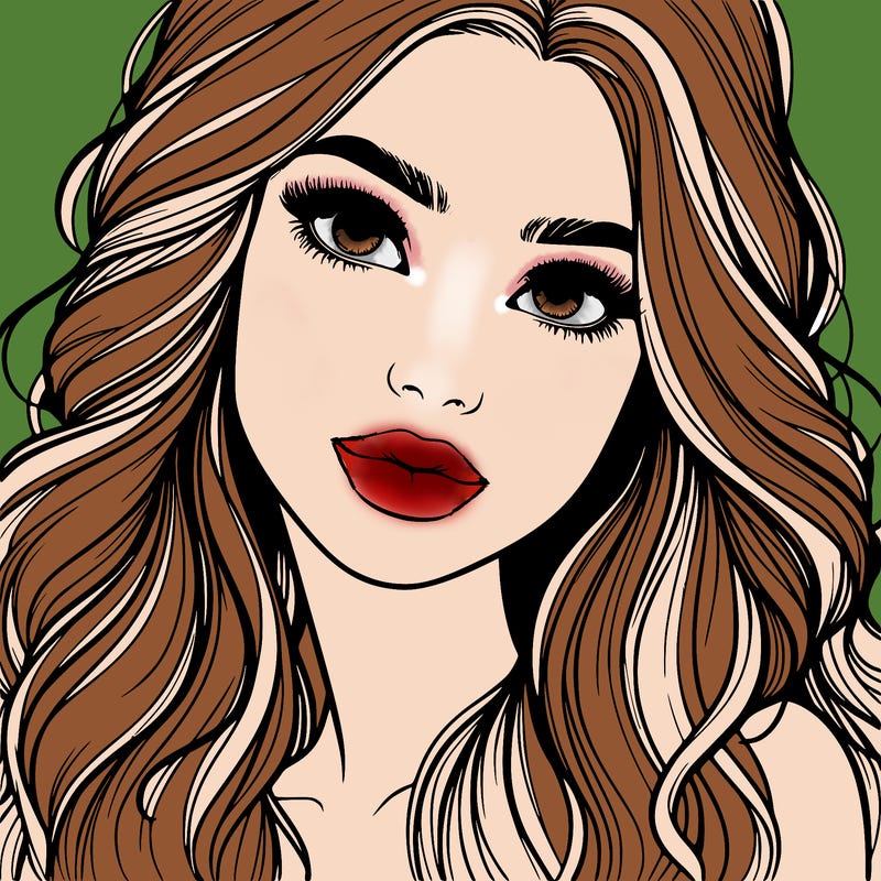 beautiful realistic girl