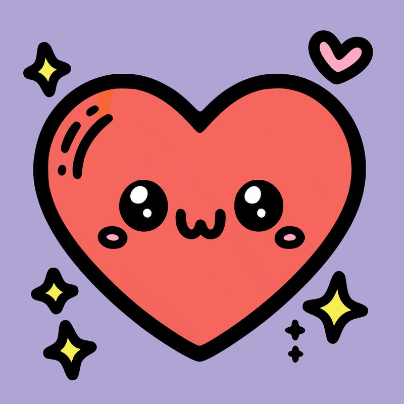 valentines heart, simple, cute