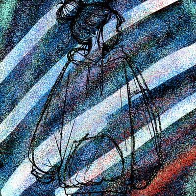 realistic girl with a oversized sweatshirt on and a bun