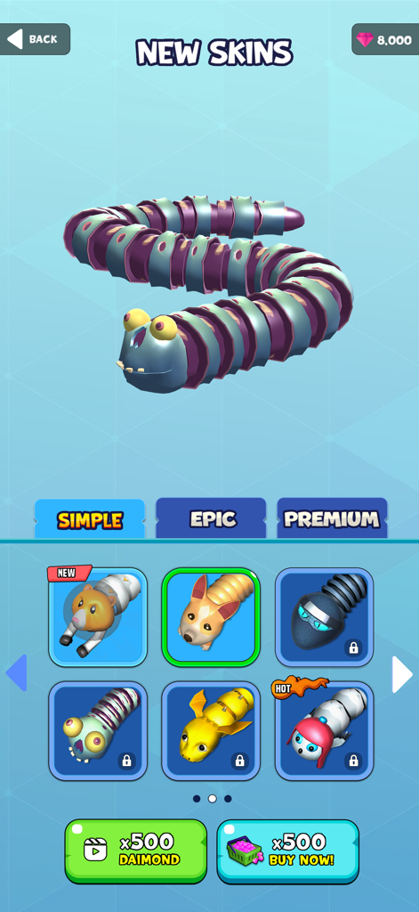 Tangled Worms Clash - Games App | MWM