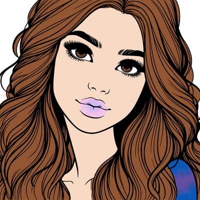 beautiful realistic girl