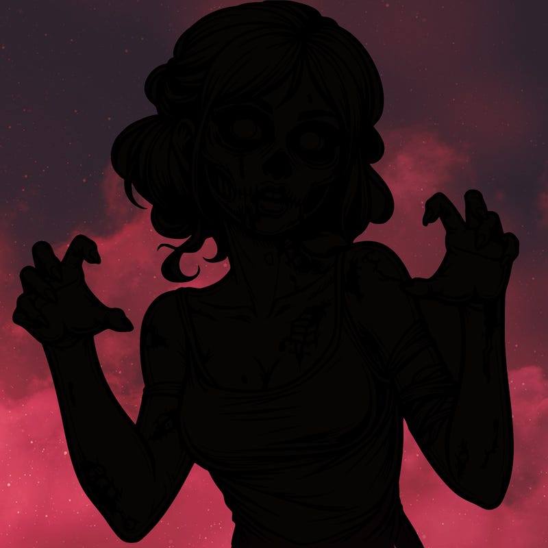 realistic zombie girl