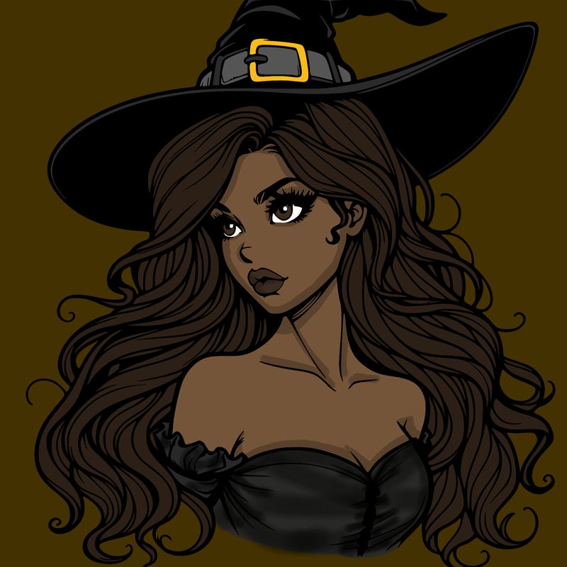 realistic witch