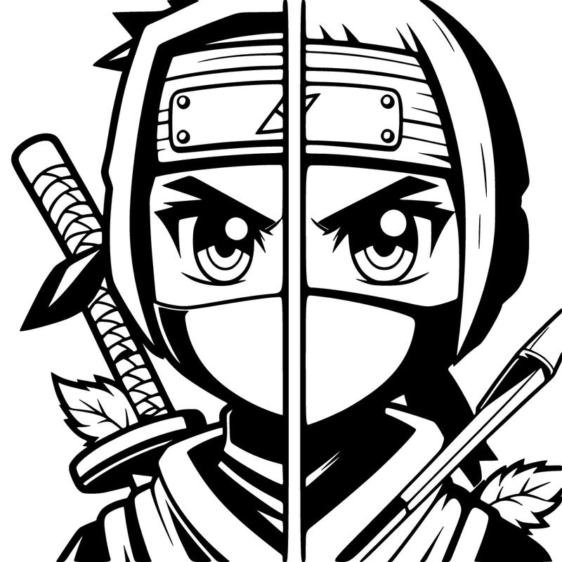 narutonun kaliteli bir resmi