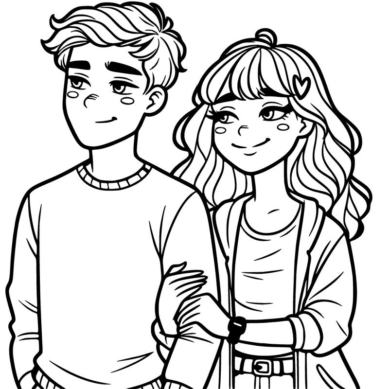 boyfriend and girlfriend