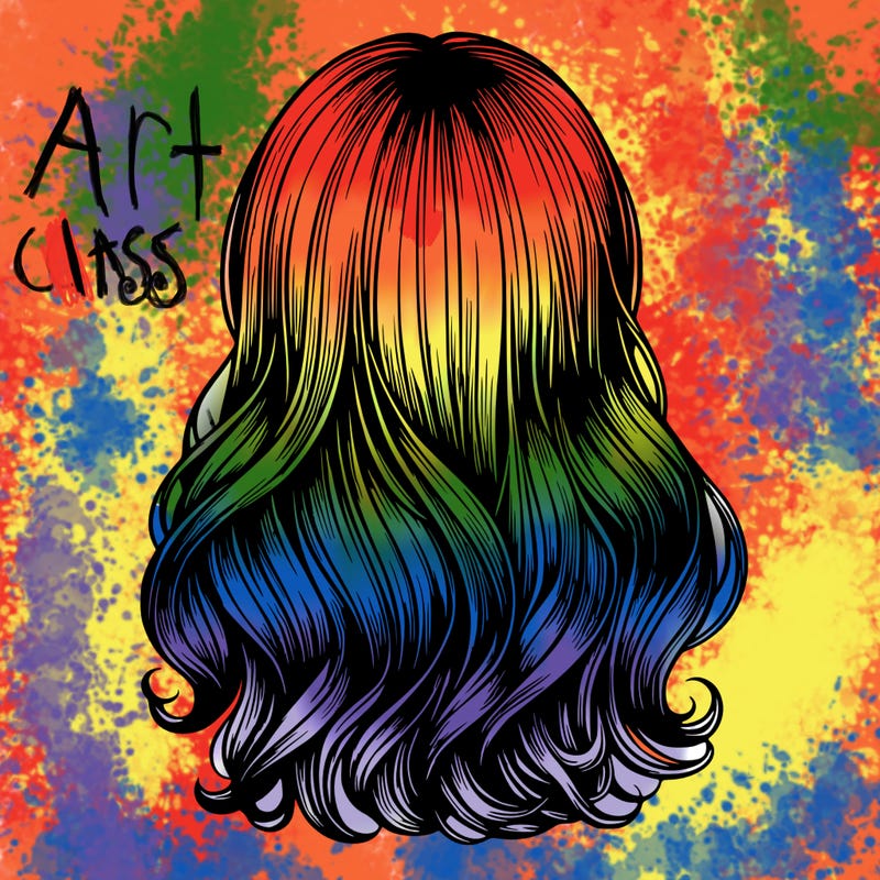 hair relistic  girl