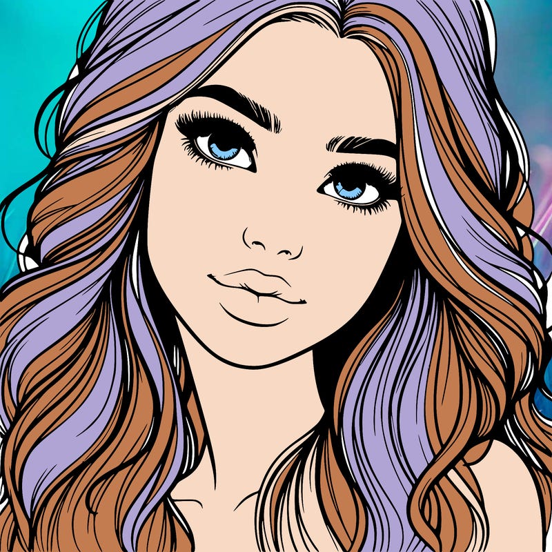 beautiful realistic girl