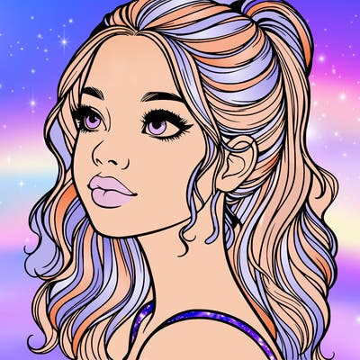 beautiful realistic girl