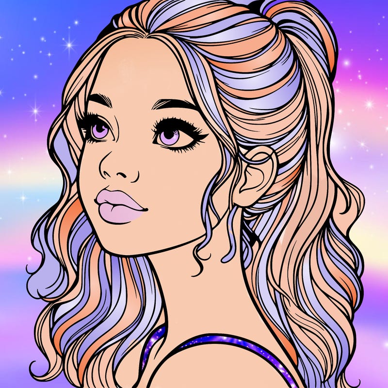 beautiful realistic girl