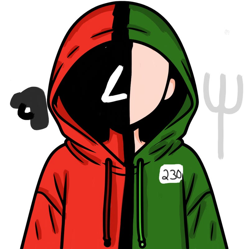 faceless girl in hoodie