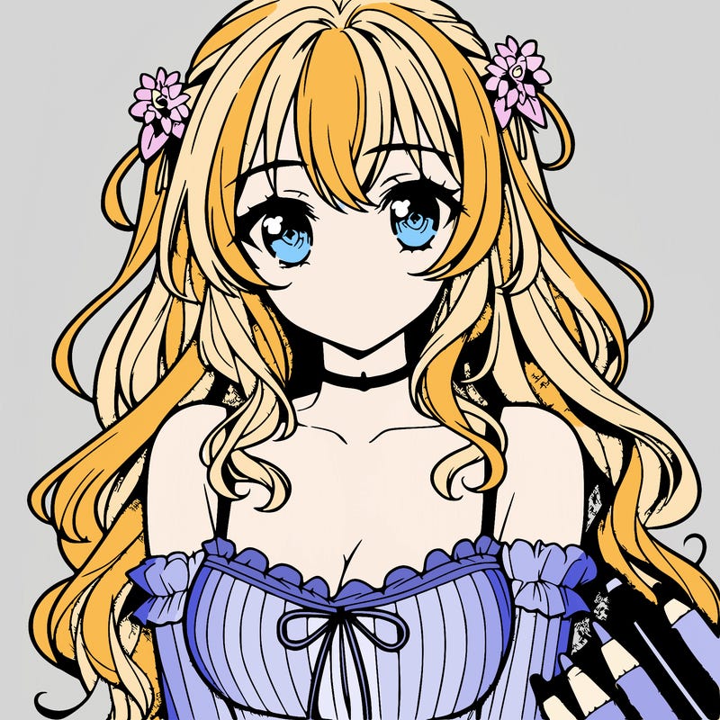 anime beautiful girl