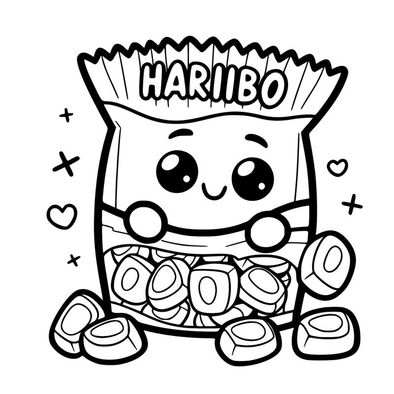 haribo gummy’s