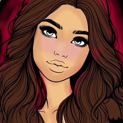 beautiful realistic girl