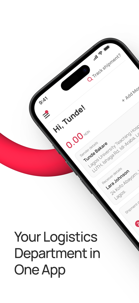 Shipbubble - Shipbubble mobile app interface showing shipment and tracking details on an iPhone