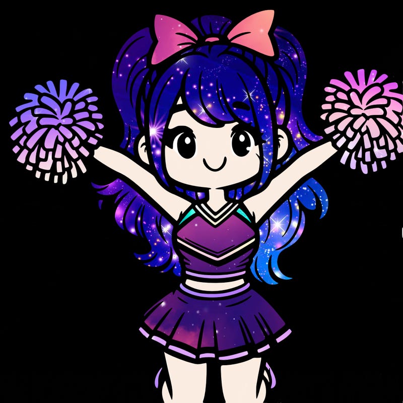 cheerleader on field