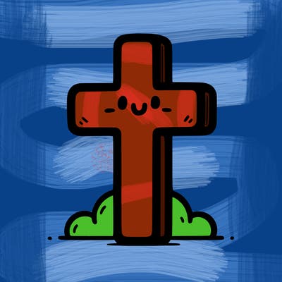 simple christian cross