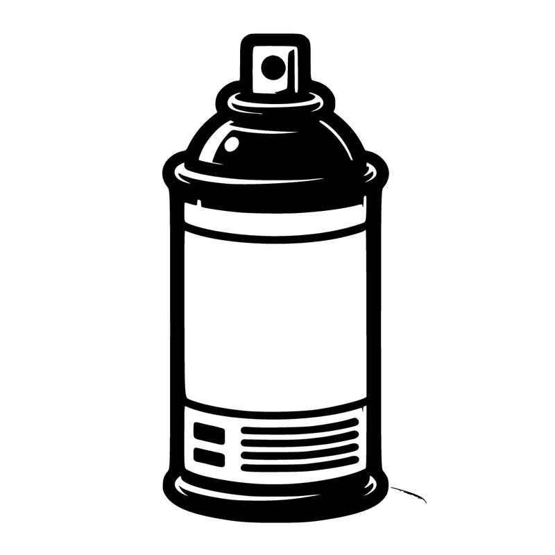 spray paint bottle