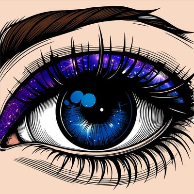 realistic eye