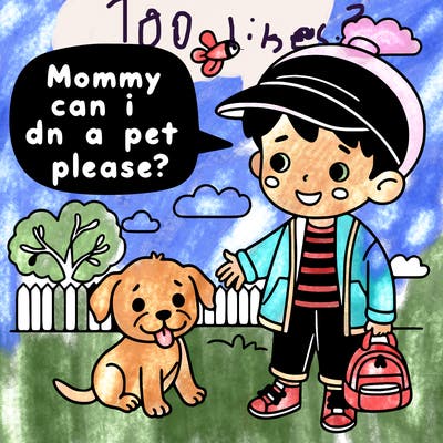 mommy can i have a pet please