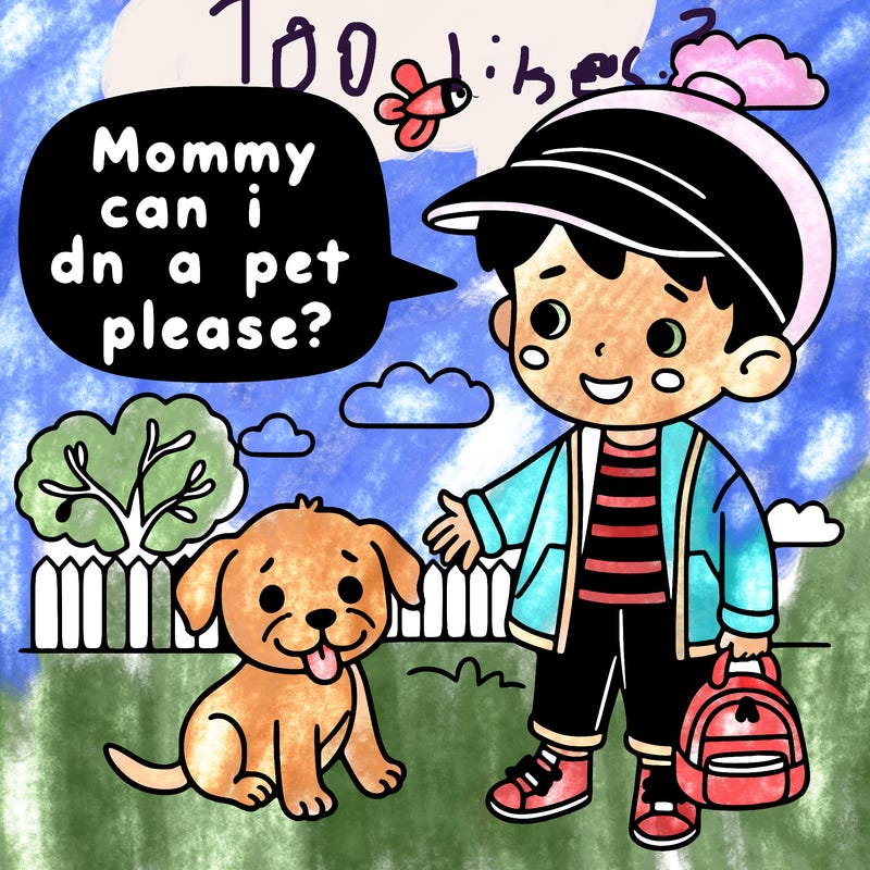 mommy can i have a pet please