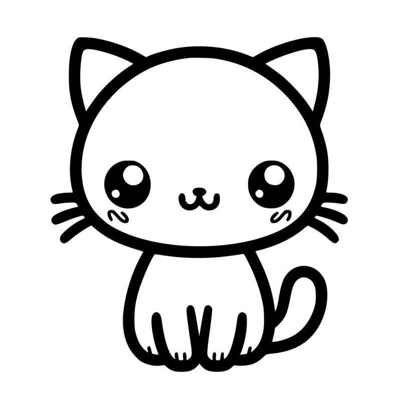 cute cat easy