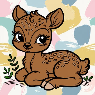 baby deer
