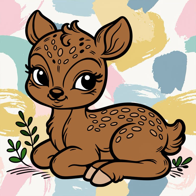 baby deer