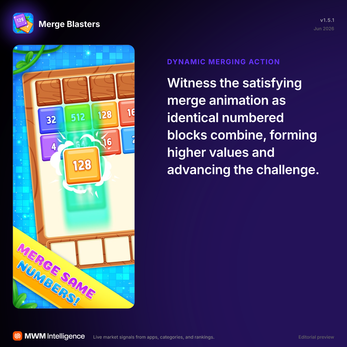 Merge Blasters - Games App | MWM