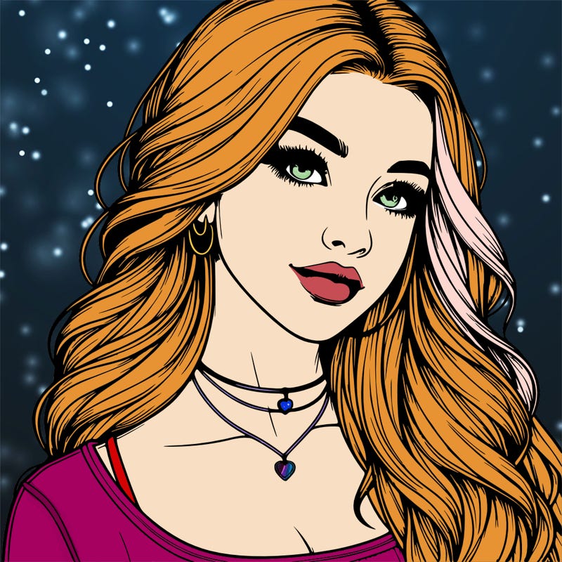 detailed realistic girl