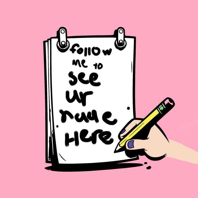 blank piece of paper