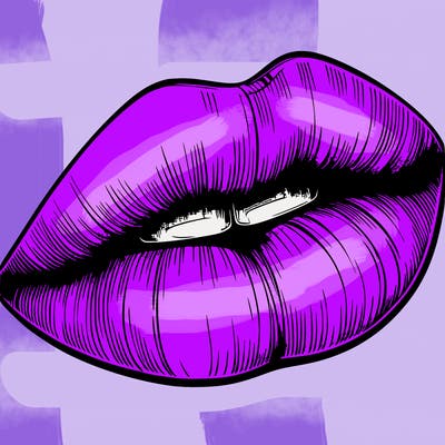 realistic lips